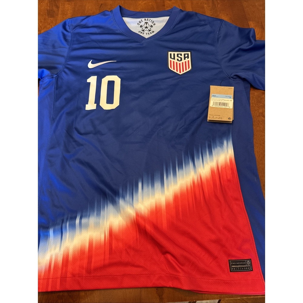 Nike Men's USMNT Christian Pulisic 2024 Away Jersey - $140 NWT Size Medium